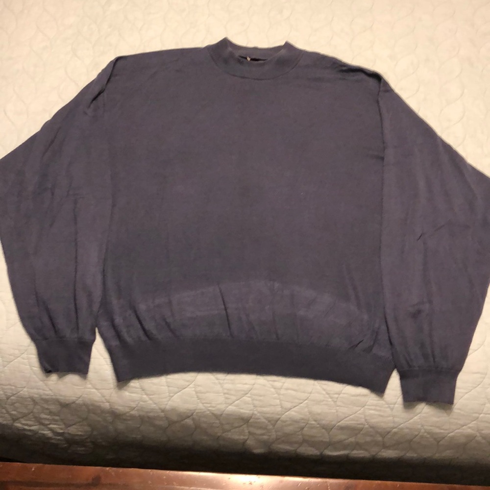 Mock turtleneck sweater pronto uomo